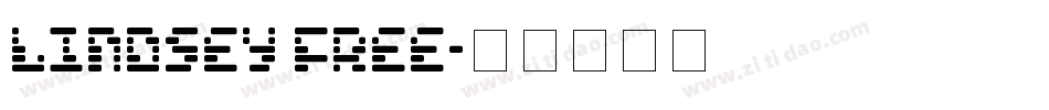 Lindsey FREE字体转换